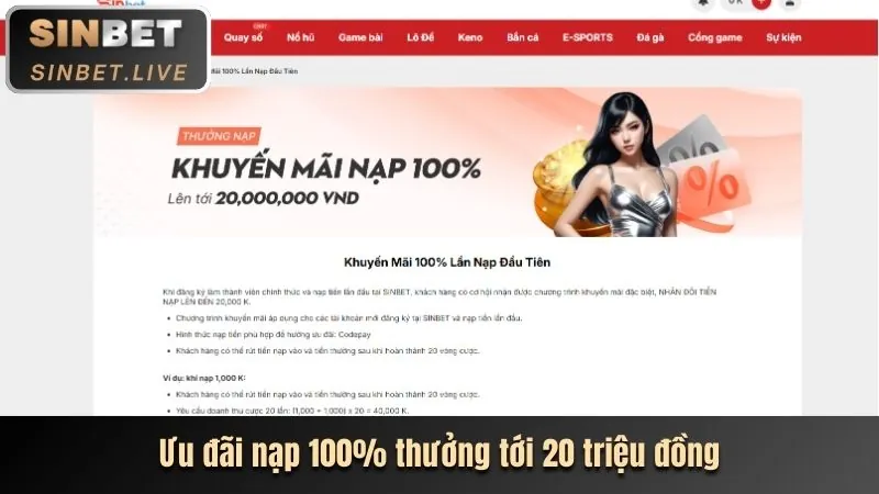 Thưởng chào mừng thành viên mới f68
